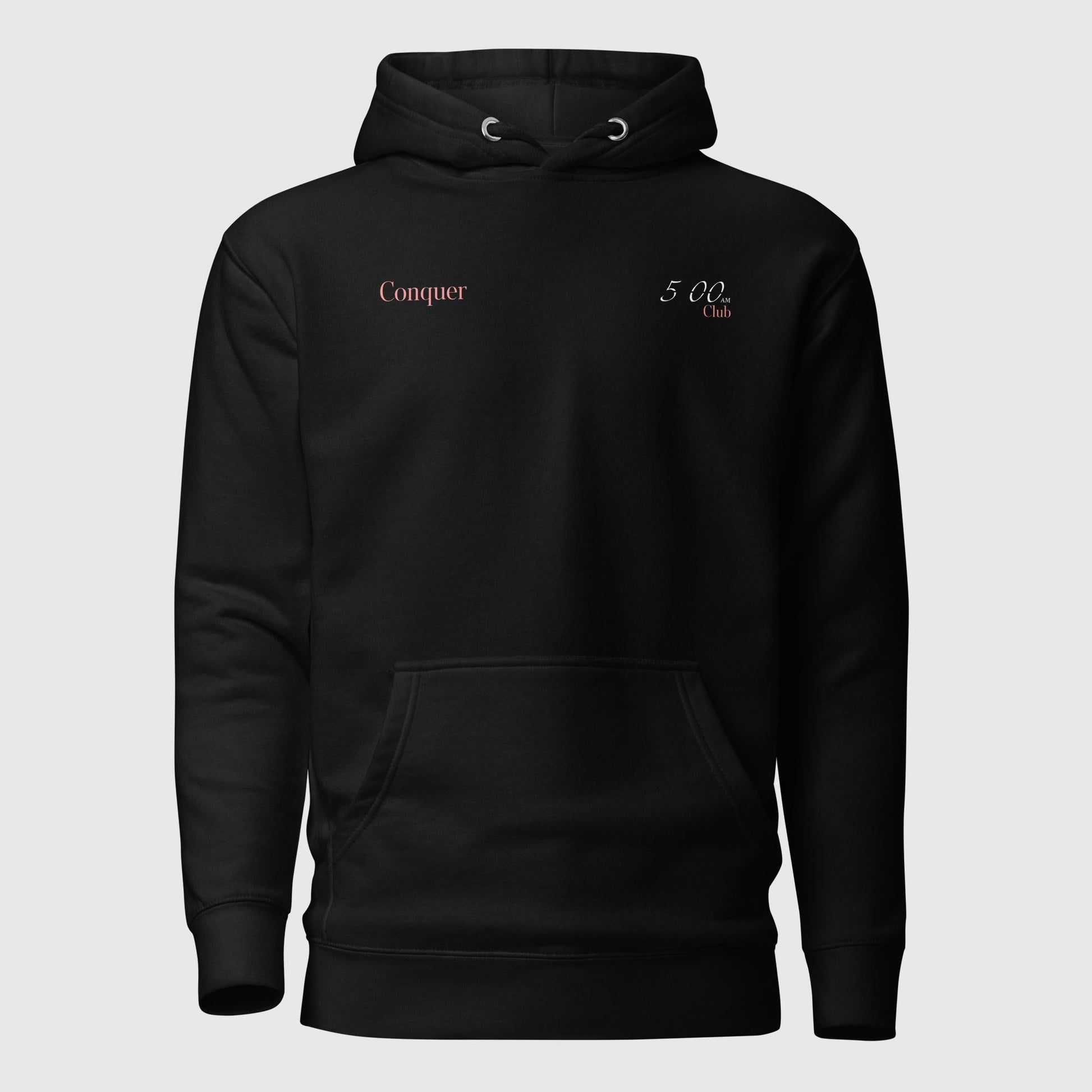 5 am Club Hoodie - Red - Conquer