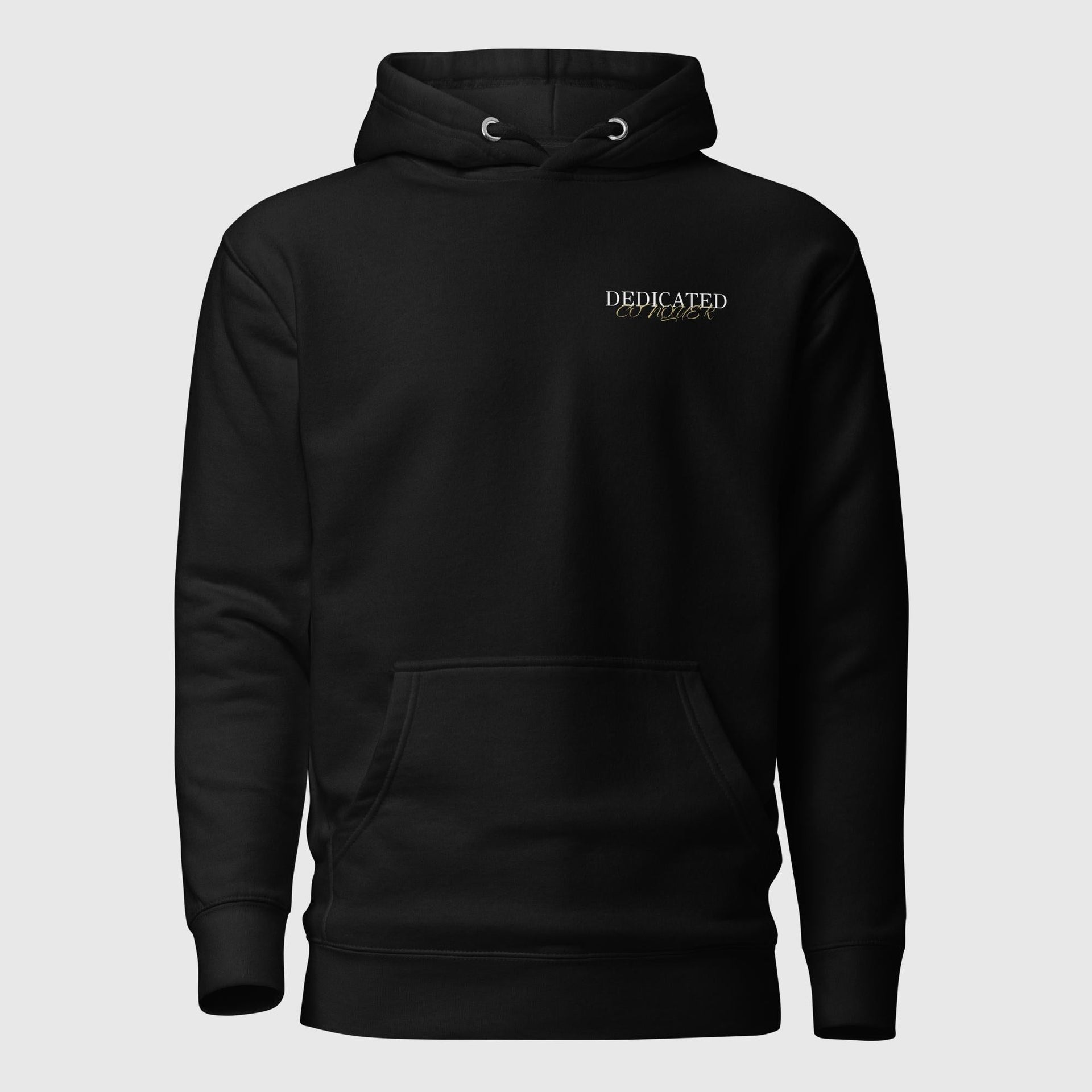 DEDICATED  AHEAD OF THE COMPETITION HOODIE – Conquer